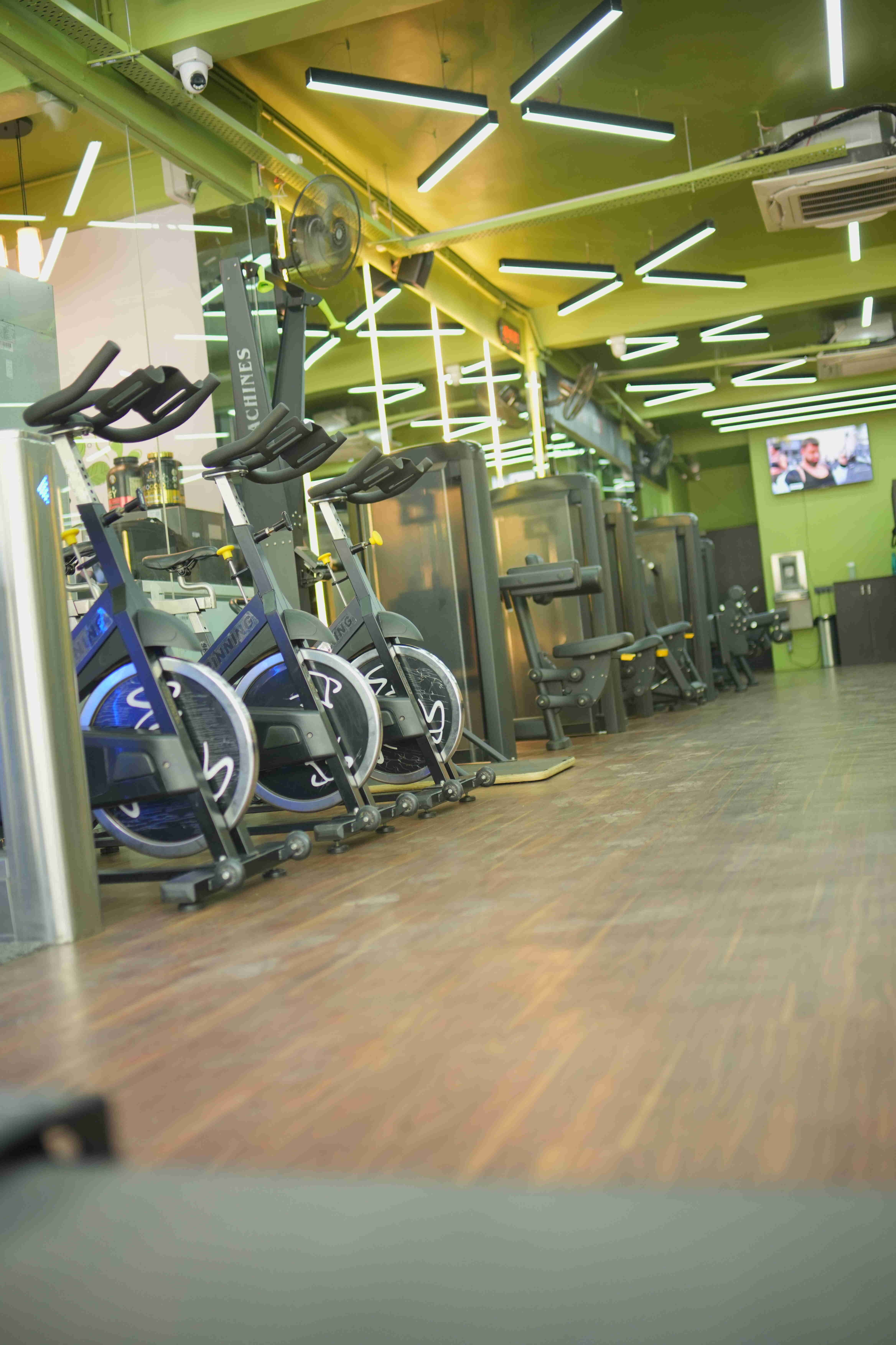 Spin bikes at Technical Lifts