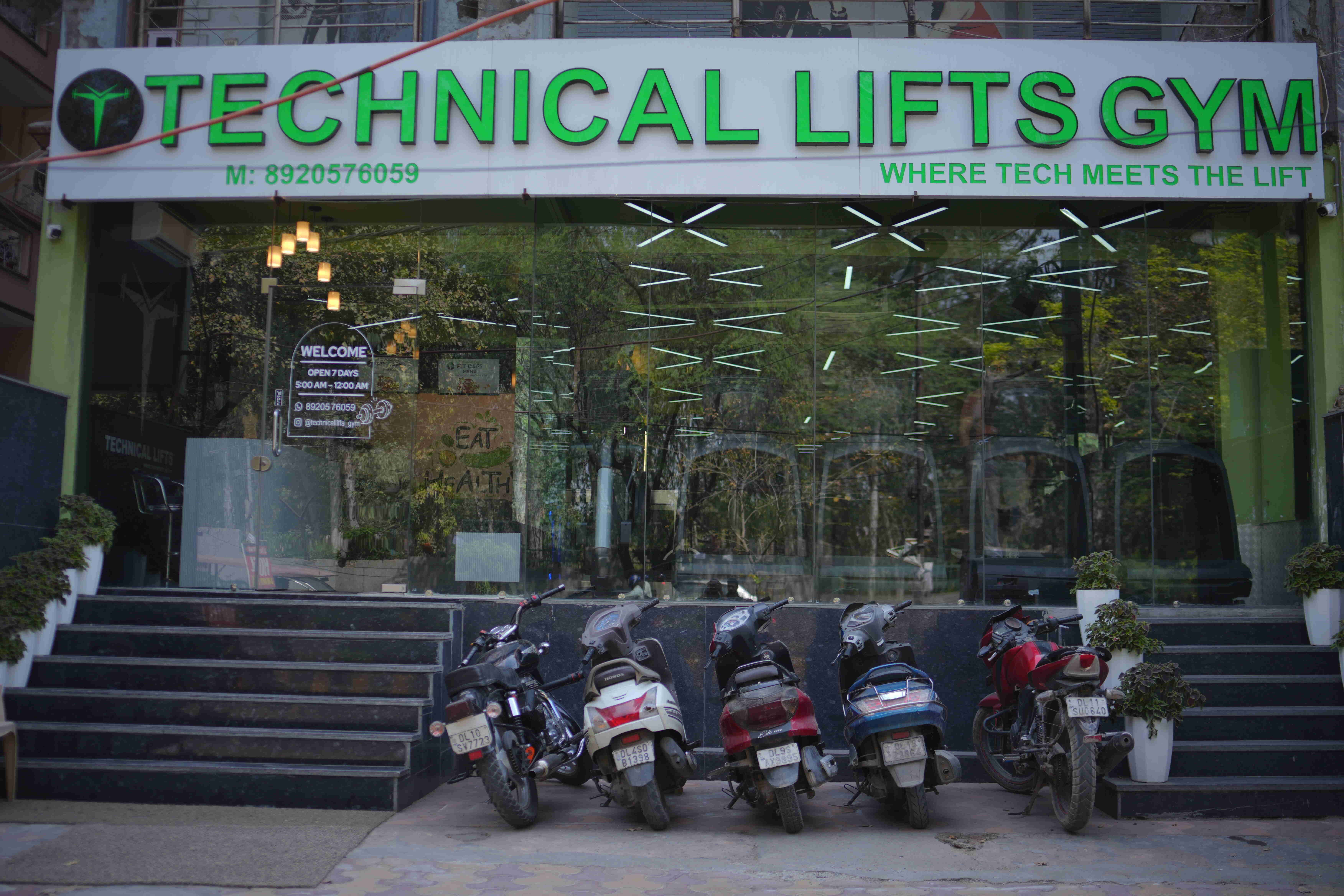 Parking available at Technical Lifts