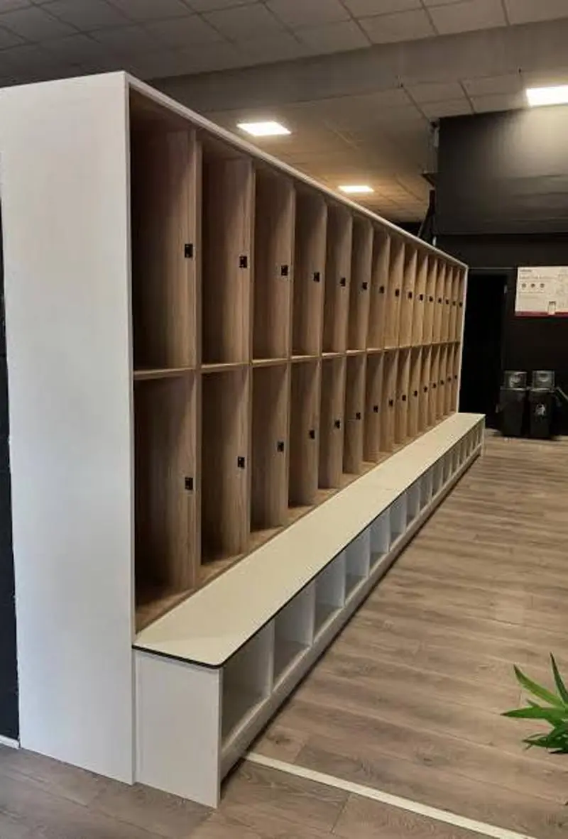 Locker rooms at Technical Lifts